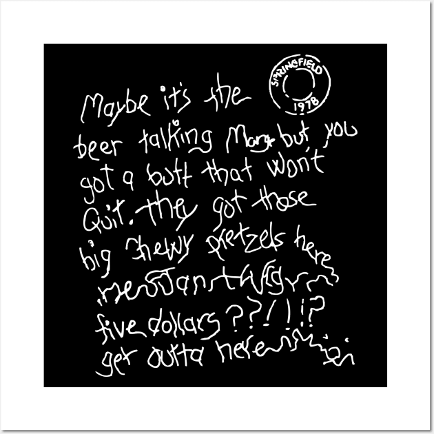 Maybe it's the beer talking Wall Art by Rock Bottom